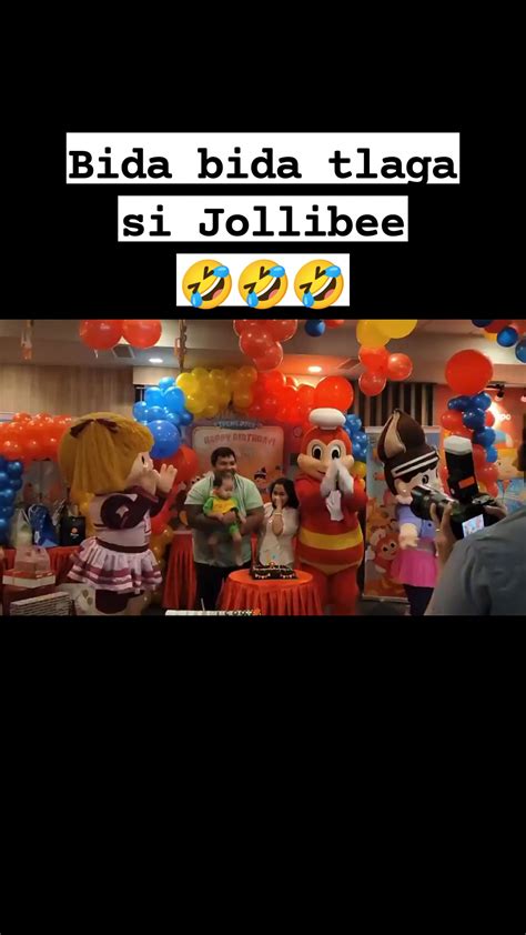 Sa Jollibee Bida Ang Saya🎉🎉🎉 Jobee Jollibeeparty Jollibeeph