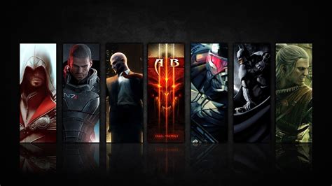 Video Game Collage Wallpapers