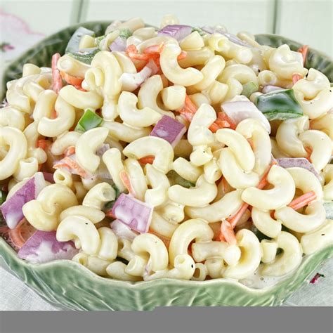 Today i am a cold macaroni ham salad. Cold Macaroni Salad Recipe
