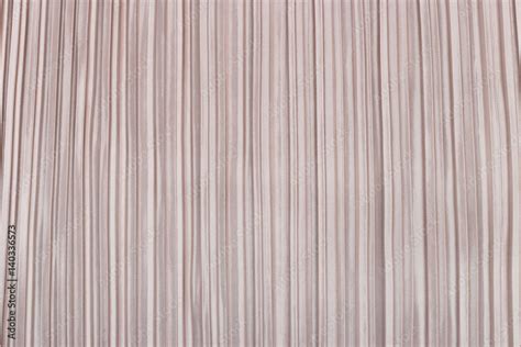 Soft Pink Pleated Fabric Plisse Fabric Texture Background Stock Photo