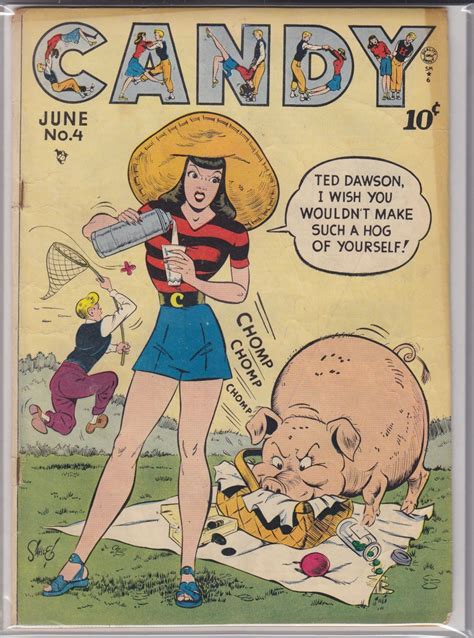 Candy June Comics Vintage Comic Art Classic Comics