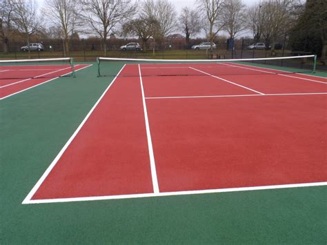 Tennis Court Line Marking Maintenance Sports And Safety