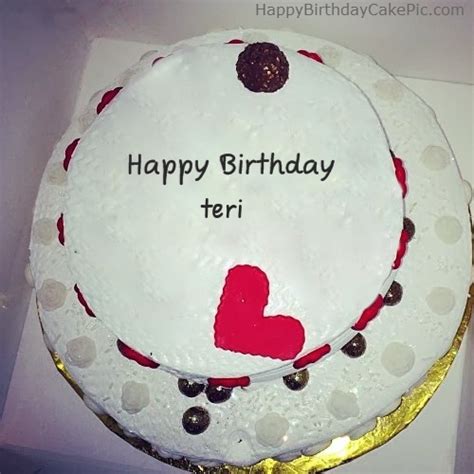 ️ Round Happy Birthday For Teri