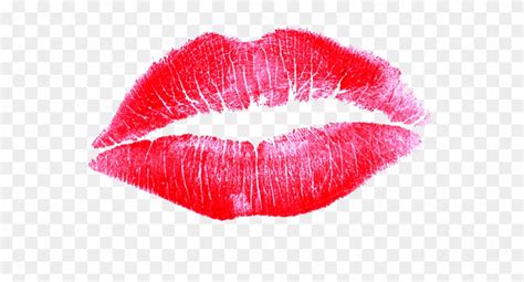 Red Lipstick Kiss Transparent Telegraph