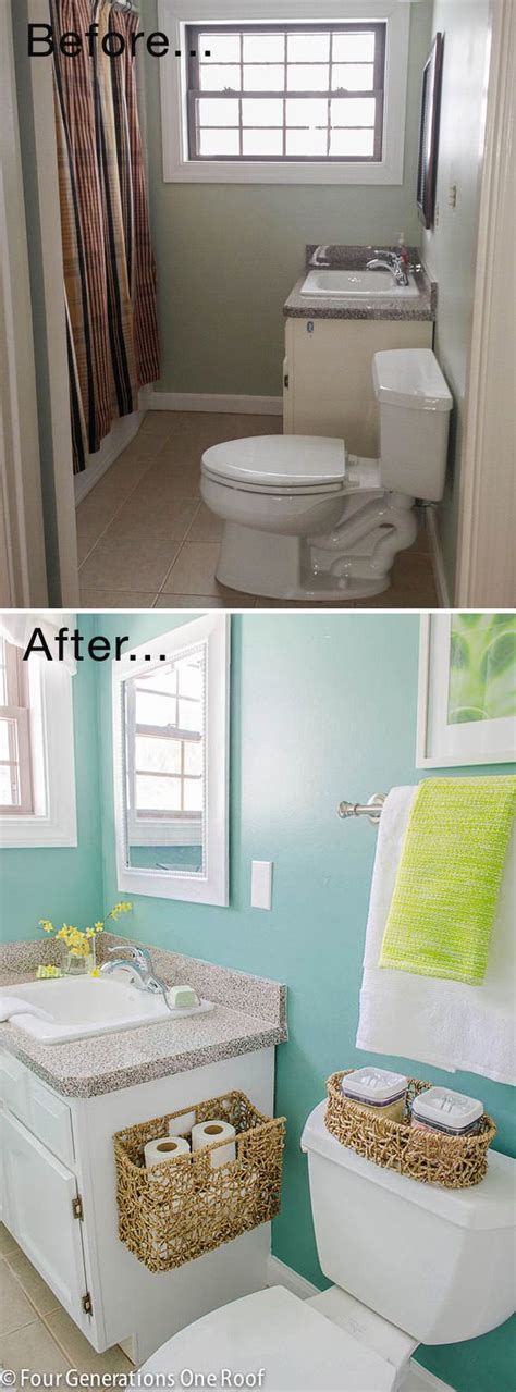 Small Bathroom Ideas Makeovers Diy Bathroom Remodel Home Home Remodeling