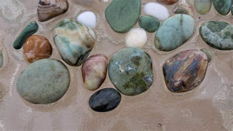 Rocks From Moonstone Beach In Cambria California Youtube