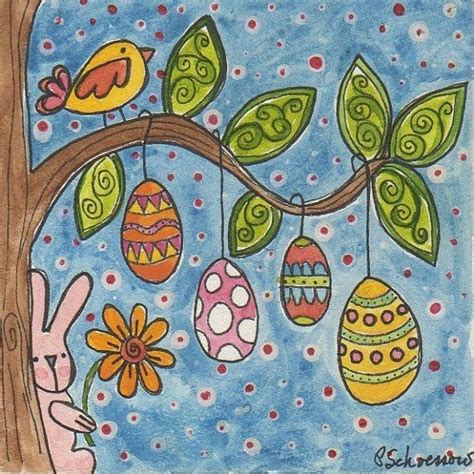 Pin By Emmy Acton On Easter Easter Art Bunny Painting Spring Painting