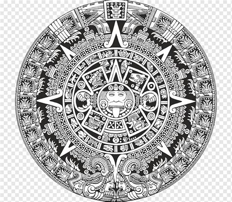 16 Aztec Calendar Coloring Pages Printable Coloring Pages