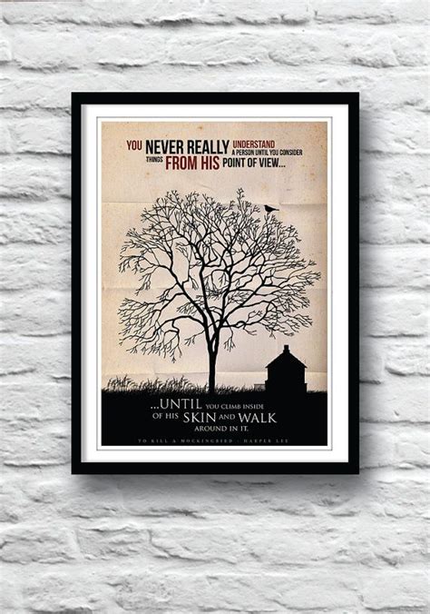 Oct 30, 2017 · to kill a mockingbird, 1960 image via visualnews.com. Quote Poster, To Kill a Mockingbird, Typographic Print ...