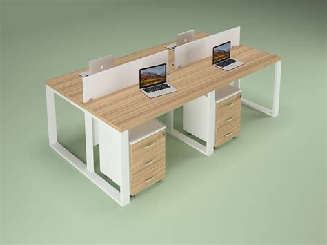Nova 4 Person Workstation Office Furniture Shop