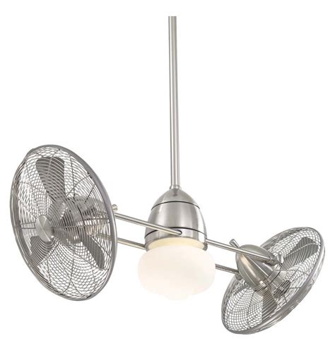 Enjoy free shipping on most stuff, even big stuff. Minka-Aire One Light Brushed Nickel Wet Dual Motor Ceiling ...