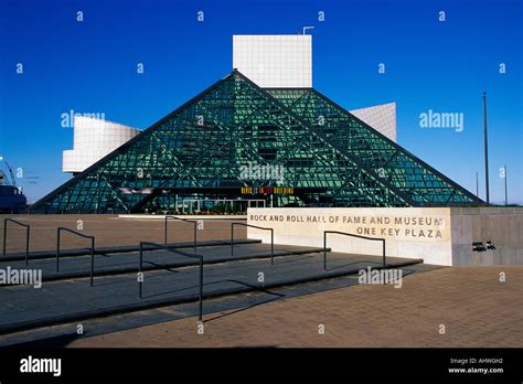This Is The Rock Roll Hall Of Fame And Museum At One Key Plaza It Shows