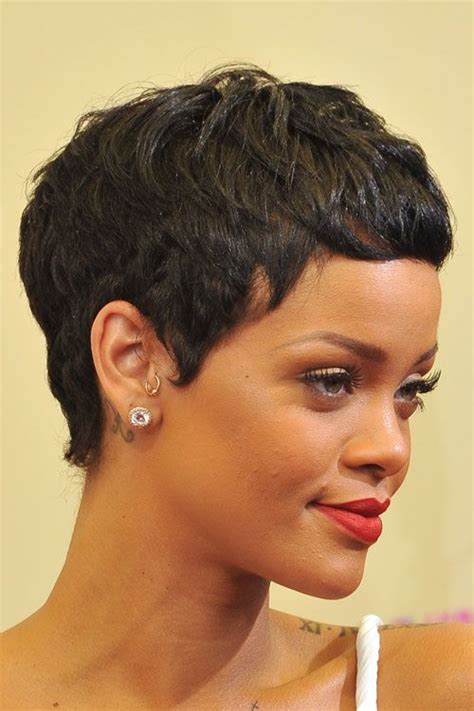 Rihanna Hair 2012 Rihanna Pixie Cut Rihanna Short Hair Rihanna