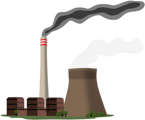 Coal Power Plant Cartoon Clipart Full Size Clipart 5411920