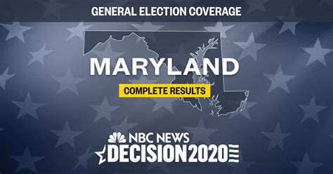 Maryland Presidential Election Results 2020 Live Results And Polls