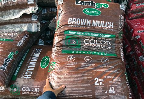 Made from forest products, earthgro mulch helps conserve soil moisture, moderate soil temperature and. Last Chance! Colored Mulch Bags, $2 at Home Depot & Lowe's ...