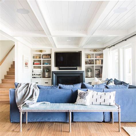 I think they pair perfectly with our wingback chairs and tie the space together beautifully. Jillian Harris Home Tour Series Rumpus Room #basementideas | Home, Jillian harris, Home decor