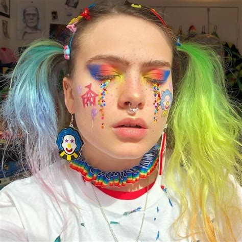 Trashysoda Clown Makeup Aesthetic Makeup Girls Makeup