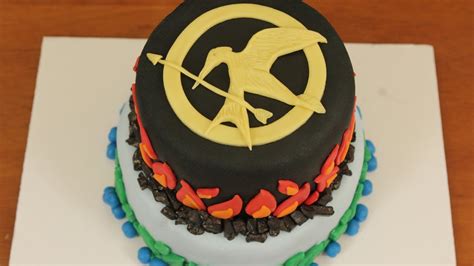 HUNGER GAMES CAKE - NERDY NUMMIES - YouTube