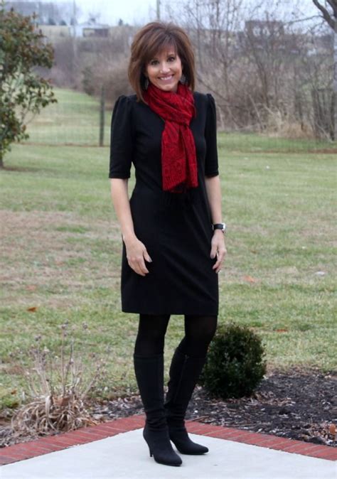 How To Wear Brown Boots With Black Pants And Dresses Vlrengbr