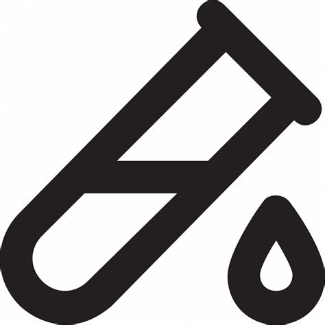 Culture tube, drops, sample tube, sampling, test tube icon - Download