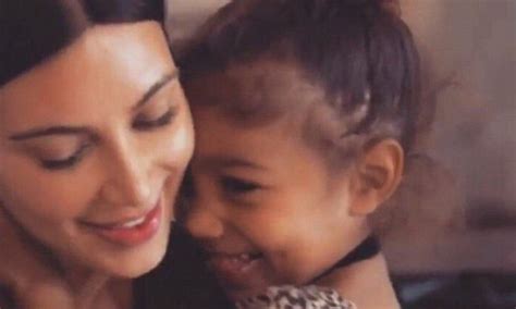 Kim Kardashian Shares Adorable Cuddling Selfie With North Daily Mail