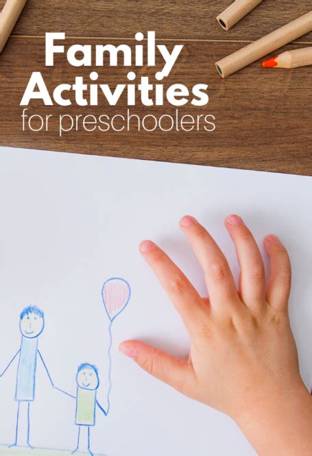 Actividades Familiares Para Niños De Preescolar Heading