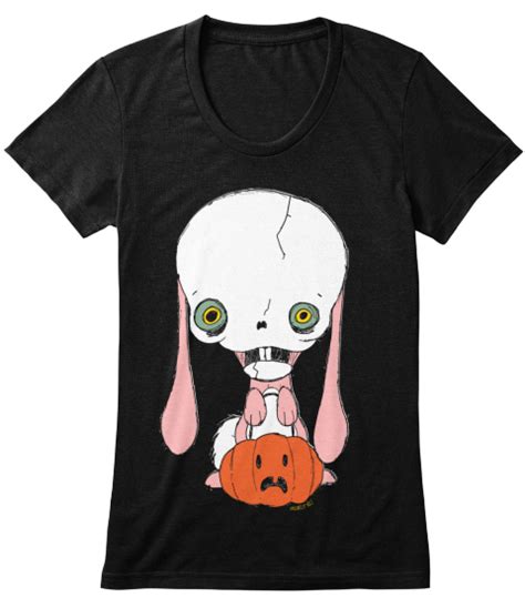 Skull Bunny Halloween T Shirt Skull Bunny