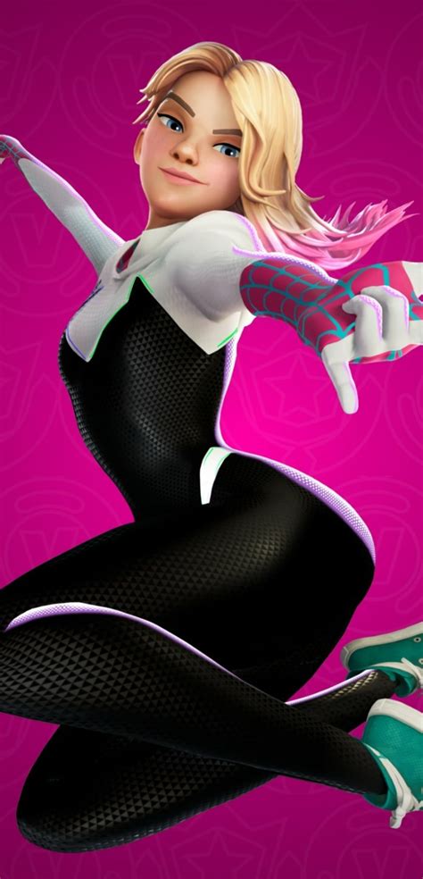 1080x2244 Spider Gwen Without Mask Fortnite 1080x2244 Resolution