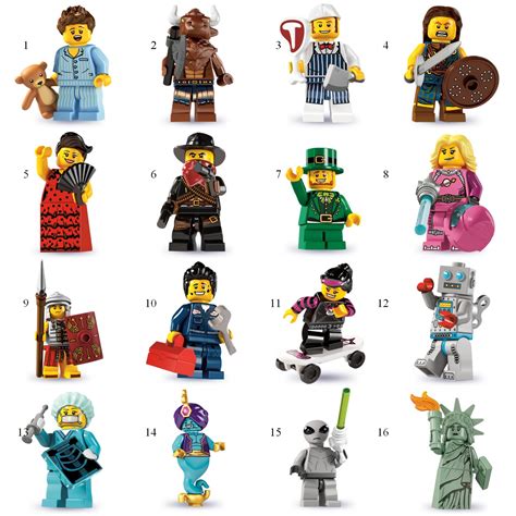 Lego Minifigures 8827 Series 6 Choose Your Minifigure Brand New Factory