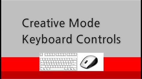 What are the keyboard controls for minecraft. minecraft creative mode Keyboard controls - YouTube