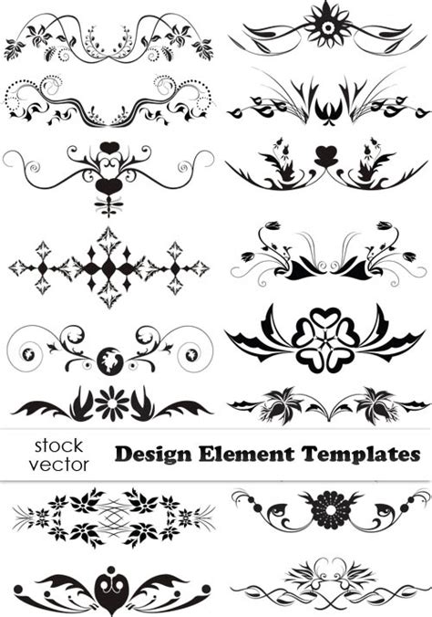 Vectors Design Element Templates Vector Collection For You