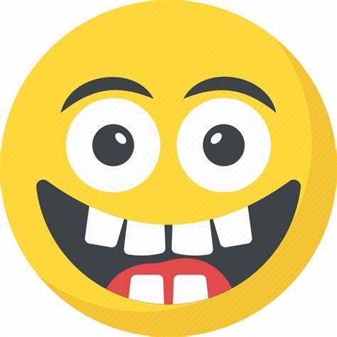 Big Grin Emoticon Happy Face Laughing Smiley Face Icon Download