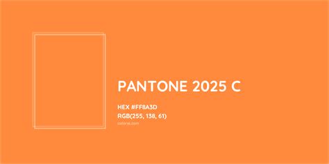 About Pantone 2025 C Color Color Codes Similar Colors And Paints