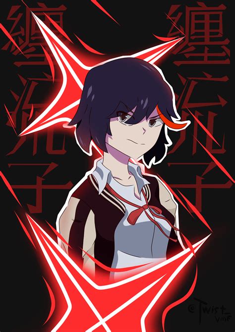 I Drew Ryuko Matoi From Kill La Kill Since The Game Came Out Recently