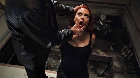 Scarlett Johansson S Black Widow Interrogation From Avengers Nude Celebs