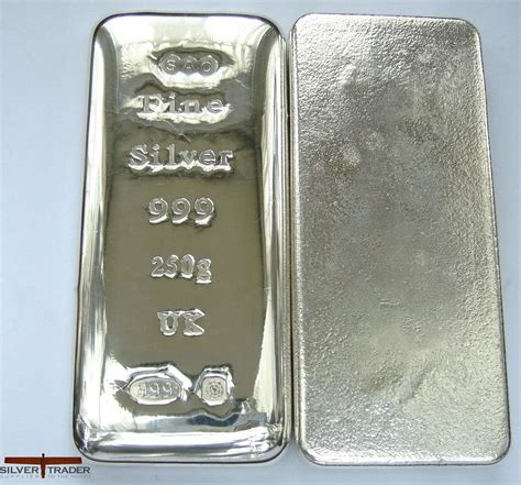 250 Gram Silver Bullion Bar 2 Silver Bullion Silver Investing Silver