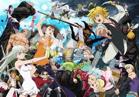 The Seven Deadly Sins Netflix Characters Anime Wallpaper Hd