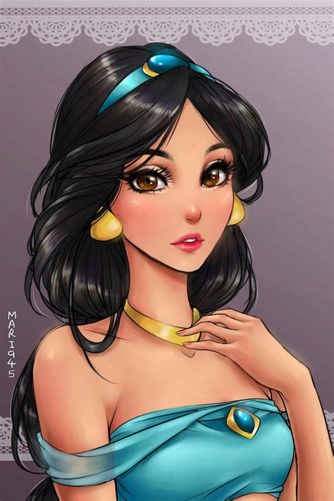 Princesas Disney Em Estilo Anime Just Lia Por Lia Camargo Arte De