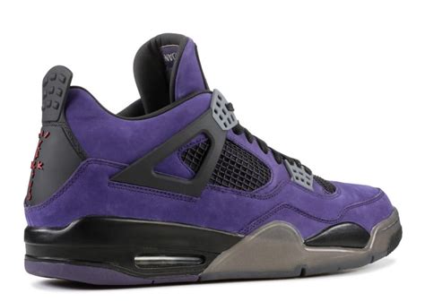 Travis Scott X Air Jordan 4 Purple Suede Release Info Nice Kicks