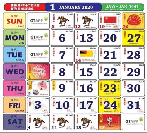 These dates may be modified as official changes are announced, so please check back regularly for updates. Kalendar 2020 senarai cuti umum Malaysia dan cuti sekolah ...