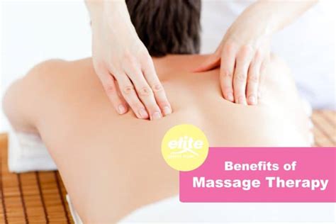 Benefits Of Massage Therapy Elite Sports Clubs