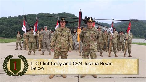 1 6 Cav 100 Year Anniversary Shout Out Lt Col Clint Cody And