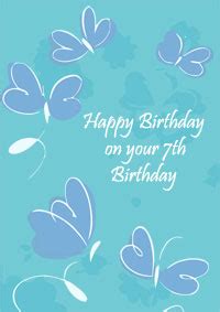 Happy 7th Birthday Quotes. QuotesGram