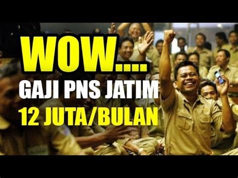 Kira kira berapa ya gaji yang bisa kita dapatkan saat masuk di tahun 2019 mendatang. WOW..Gaji PNS Jawa Timur di Tahun Pertama Sebesar 12 Juta ...