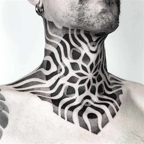 50 incredibly cool neck tattoos for men and women straight blasted neck tattoos for men