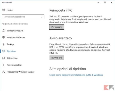 Come Formattare Windows 10 E Reinstallarlo Chimerarevo