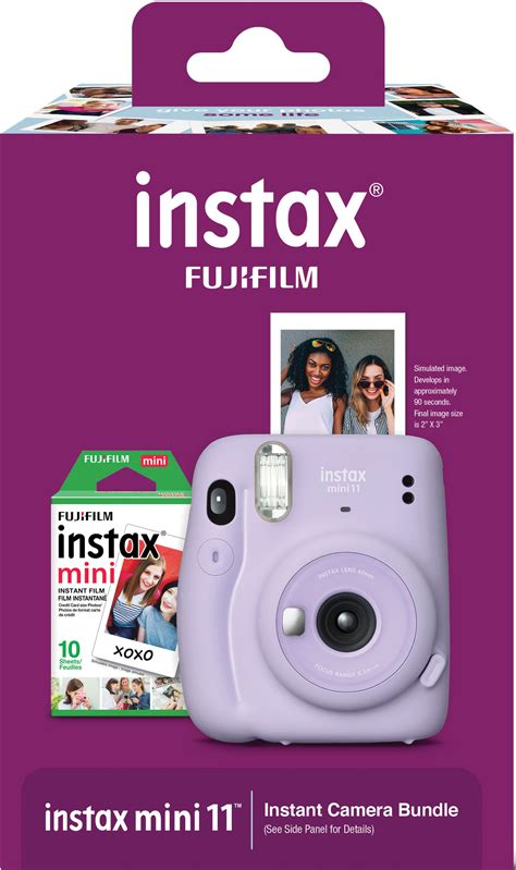 Best Buy Fujifilm Instax Mini 11 Camera Bundle Lilac 600022152