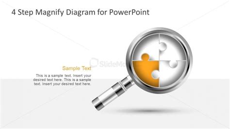 Free Step Magnify Powerpoint Diagram Slidemodel Powerpoint My Xxx Hot