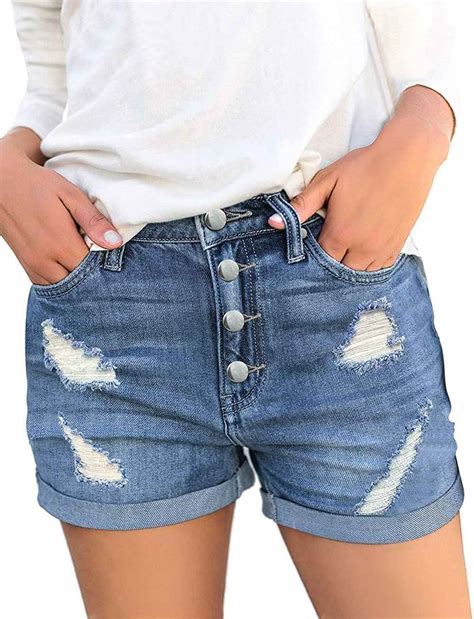 Luvamia Ripped Denim Jean Shorts Are Changing The Game Us Weekly